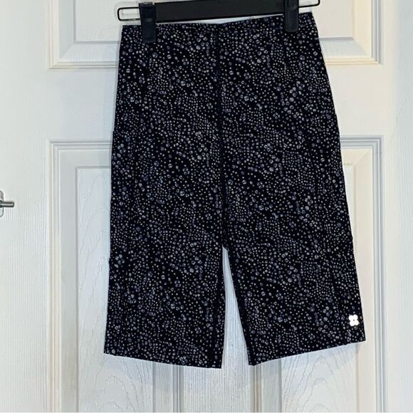 Sweaty Betty Power Bike Shorts 9” Inseam Black/Purple Size  XS - Picture 1 of 10